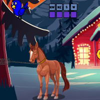 Free online html5 games - G2J Brown Foal Escape game 