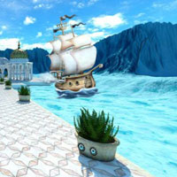 Free online html5 games - FEG Mystery Sea Villa Escape game 
