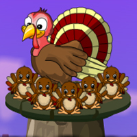 Free online html5 games - Games4Escape Thanksgiving Chicks Rescue game 