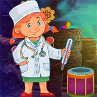 Free online html5 games - Games4king Lady Doctor Escape game 