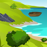 Free online html5 games -  Sea Boat Escape game - WowEscape 