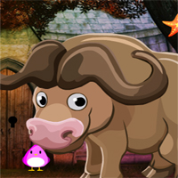Free online html5 games - G4K Cute Buffalo Rescue game 