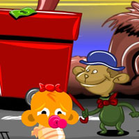 Free online html5 games - Monkey Go Happy Stage 611 game 