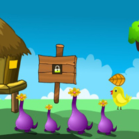 Free online html5 games - G2L Small Yellow Bird Rescue game - WowEscape 