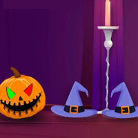 Free online html5 games - G2J Halloween Abode Escape game 