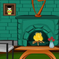 Free online html5 games - G2J Find the Green House Key game 