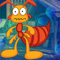 Free online html5 games - Games4King Frustrated Ant Escape game 