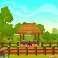 Free online html5 games - Village Tractor Escape game - WowEscape 