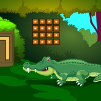 Free online html5 games - G2M Crocodile Land Escape game 