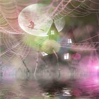 Free online html5 games - Halloween House In A Web Puzzle game 