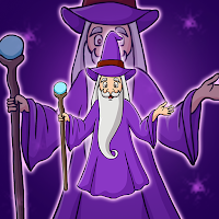 Free online html5 games - G2J Old Wizard Escape From Cage game - WowEscape 