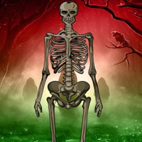 Free online html5 games -  Horrify Skeleton Forest Escape HTML5 game 
