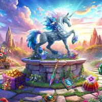 Free online html5 games - Unicorn Forest game - WowEscape 