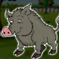 Free online html5 games - G2J Rescue the Wild Boar in Cage game 