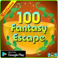 Free online html5 games - 100 Fantasy Escape Game - 100 Levels game 