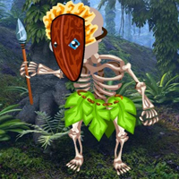Free online html5 games - Skeleton Warrior Escape HTML5 game 