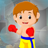 Free online html5 games - Games4King Little Boxer Boy Escape game 