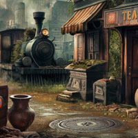 Free online html5 games - FEG Mystery Abandoned Town Escape 2 game 