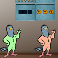 Free online html5 games - 8b Find Buddy with Pigeons game 