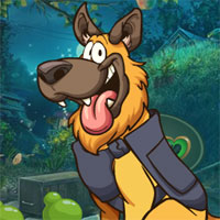 Free online html5 games - G4k Guard Dog Rescue  game - WowEscape 
