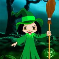 Free online html5 games - Games2rule Halloween Witch Candy Bowl Escape game 