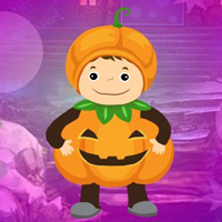 Free online html5 games - G4K Pretty Pumpkin Boy Escape game 
