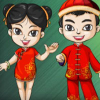 Free online html5 games - Amgel Chinese Room Escape game 
