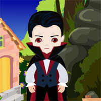 Free online html5 games - G4K Vampire Boy Rescue game 