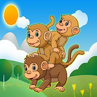 Free online html5 games - G2J Happy Monkey Family Escape game 