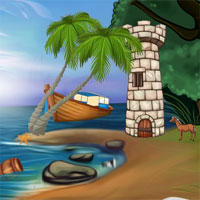 Free online html5 games - Cowboy Lighthouse Escape 5nGames game 