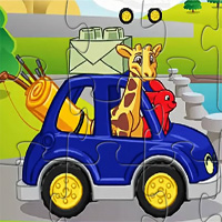 Free online html5 games - Lego Car Zoo Animals RaceCarGamesOnline game 