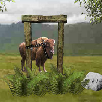 Free online html5 games - Buffalo Mountain Escape EscapeGamesZone game 
