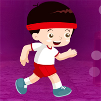 Free online html5 games - Games4King Grin Jogging Boy Escape game - WowEscape 