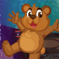 Free online html5 games - Games4King Rescue Falling Bear game 