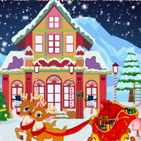 Free online html5 games - Santa Claus Gift Delivery game 