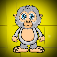 Free online html5 games - White Olive Baboon Escape game - WowEscape 