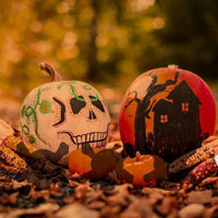 Free online html5 games - Halloween Pumpkin Land Escape HTML5 game - WowEscape 