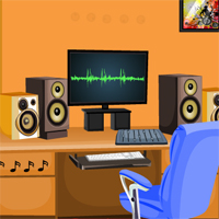 Free online html5 games - Audio Studio Escape game 