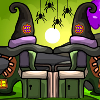 Free online html5 games - G2M Halloween Witch Mountain Escape game 