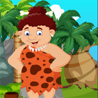 Free online html5 games - Games4King Cavemen Rescue game 