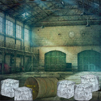 Free online html5 games - FreeRoomEscape Water Ice Warehouse Factory Escape game 