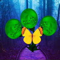 Free online html5 games - Enchanted Dark Jungle Escape HTML5 game 