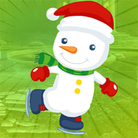 Free online html5 games - Games4King Snowman Escape game 