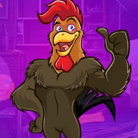 Free online html5 games - G4K Muscular Rooster Escape game 