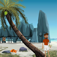 Free online html5 games - Men in Island Games4Escape game 