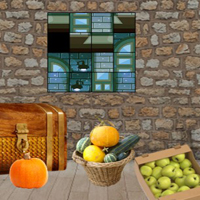 Free online html5 games - Ekey Stone House Room Escape game 