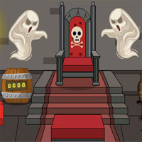 Free online html5 games - GenieFunGames Genie Vampire House Escape game 