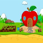 Free online html5 games - Fruit House Escape game 