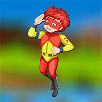Free online html5 games - AVMGames Superpower Boy Escape game 