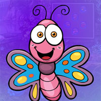 Free online html5 games - G4K Pinky Butterfly Escape  game - WowEscape 